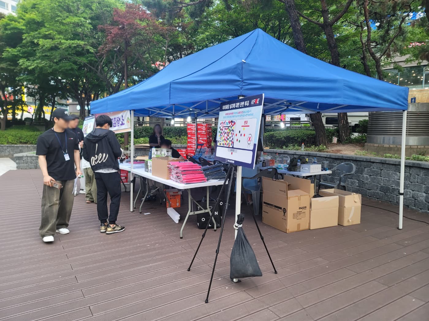 6m x 3m 케노피 천막