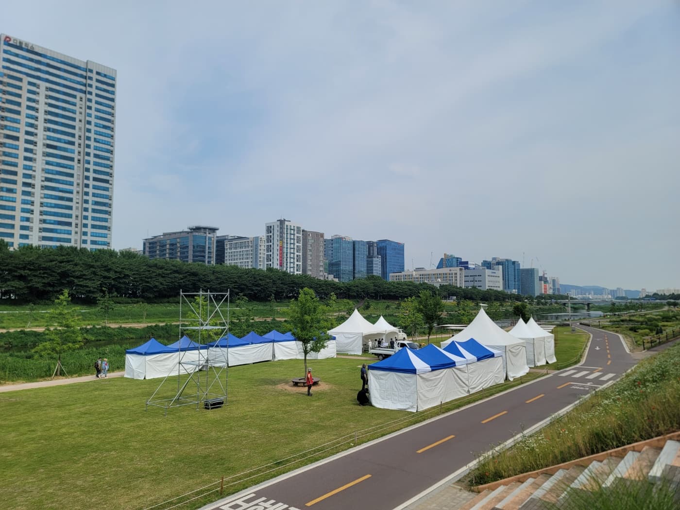 6m x 3m 케노피 천막, 몽골 텐트